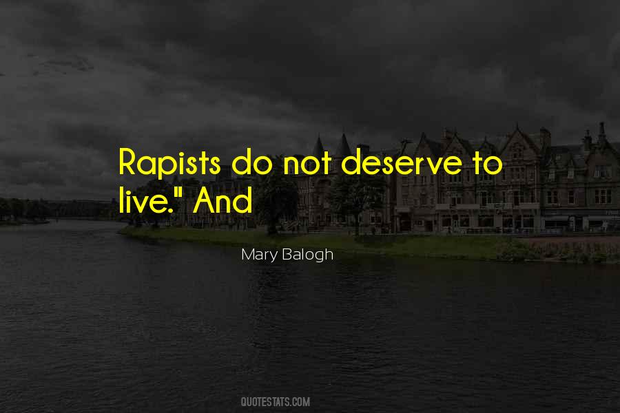 Quotes About Rapists #1824443