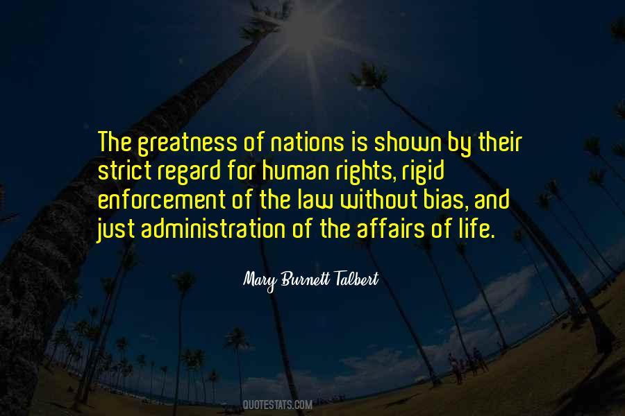 Human Rights Law Quotes #279413