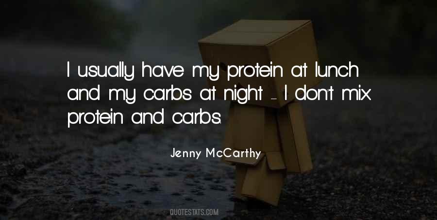 Quotes About Protein #1180914