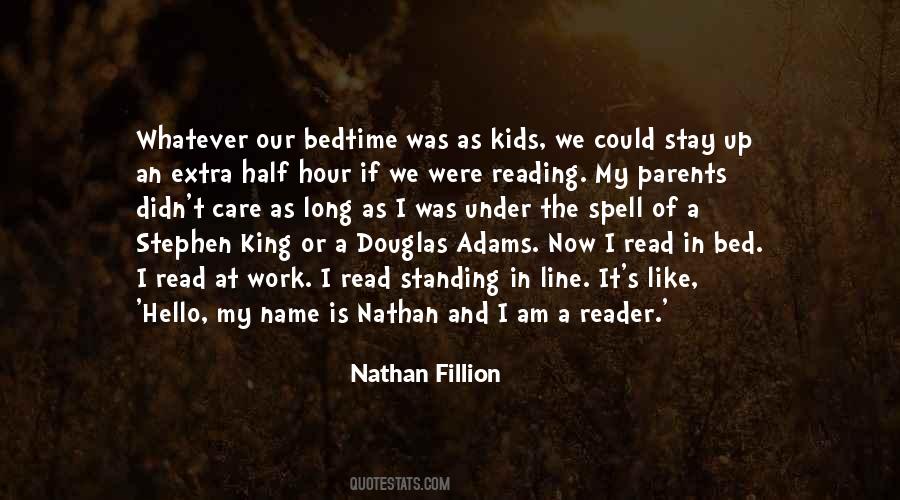 Quotes About Bedtime Reading #1820435