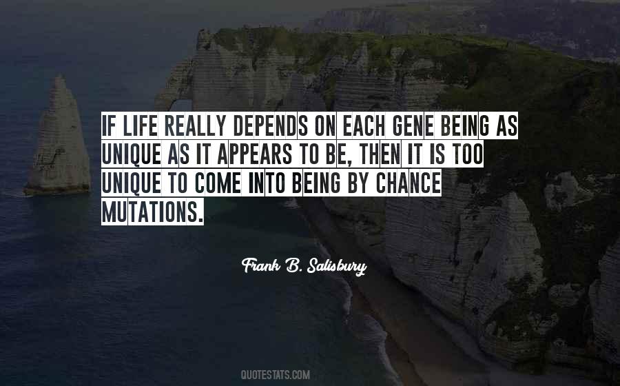 Quotes About Unique Life #55390