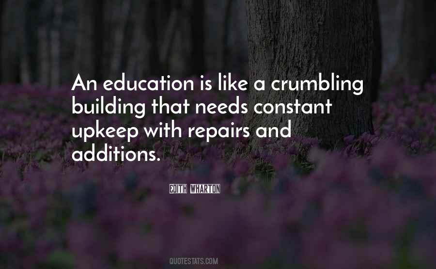 Quotes About Crumbling #77734