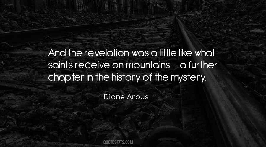 Quotes About The Mystery #1419810