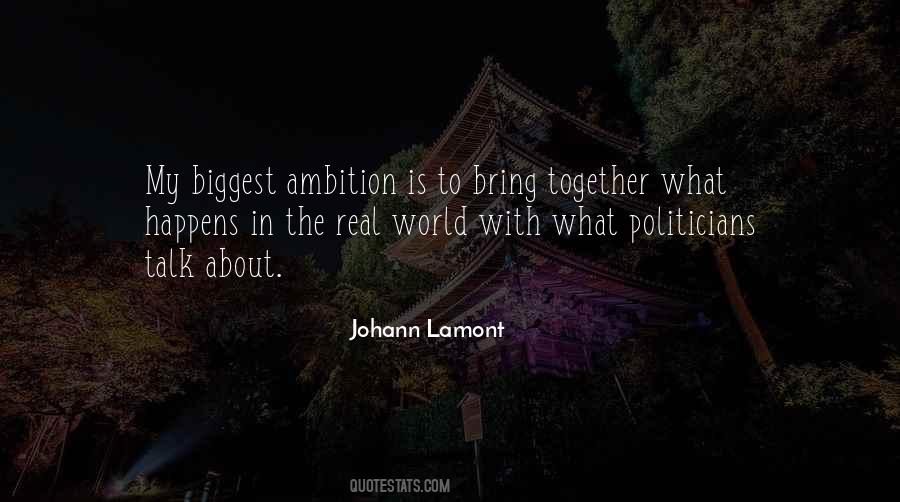 Together With The World Quotes #603582