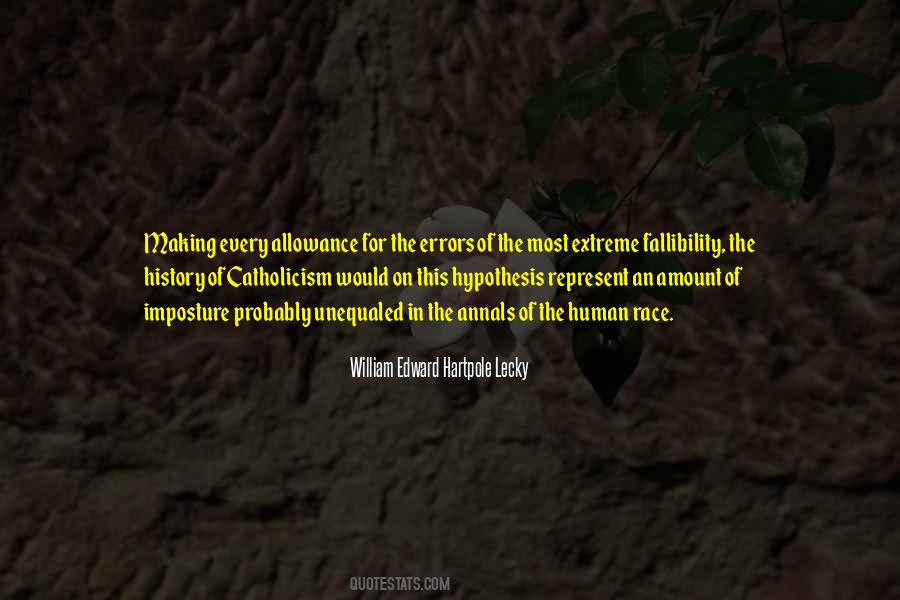 Human Fallibility Quotes #1049091
