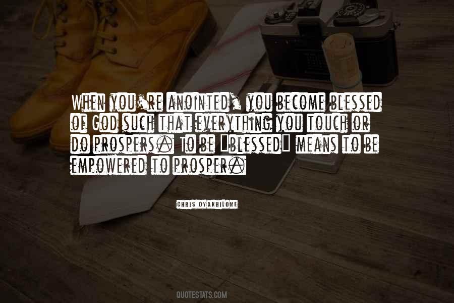 Quotes About Being Blessed #1747795