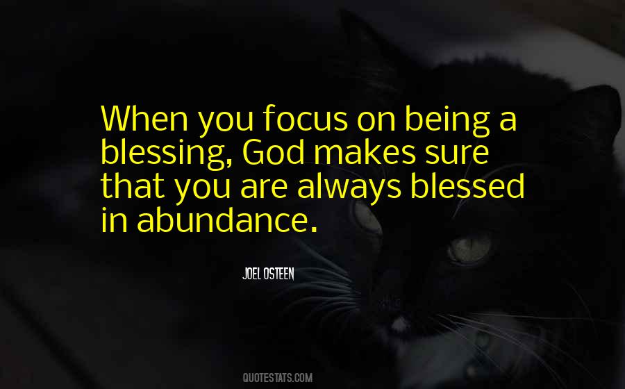 Quotes About Being Blessed #212244