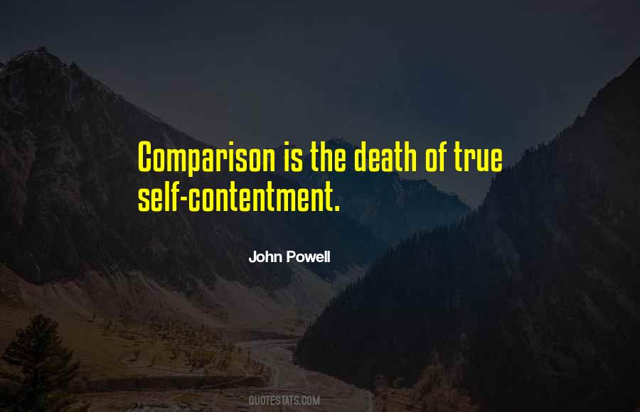 Self Contentment Quotes #622984