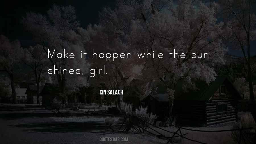 Quotes About A Girl And The Sun #1810020