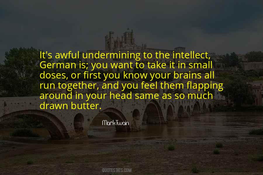 Quotes About Small Brains #15969