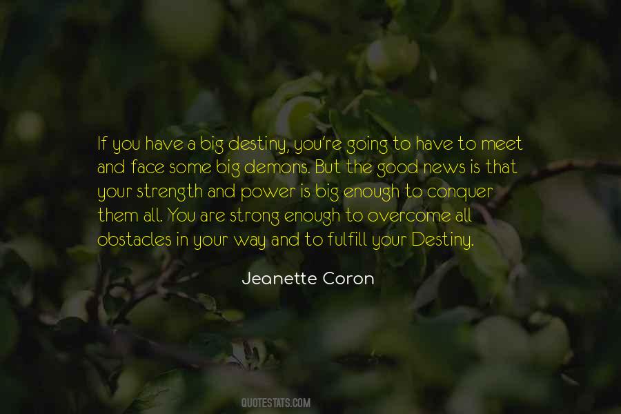 Quotes About Facing Obstacles #9289