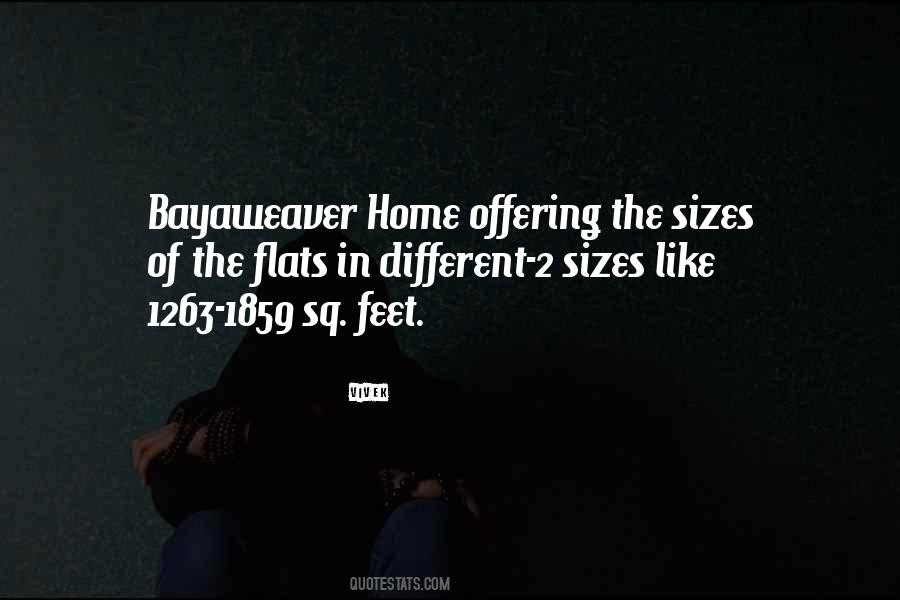 Quotes About Different Sizes #522767