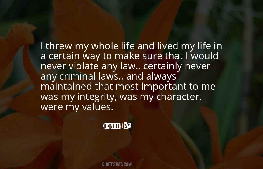Quotes About Character And Values #717330