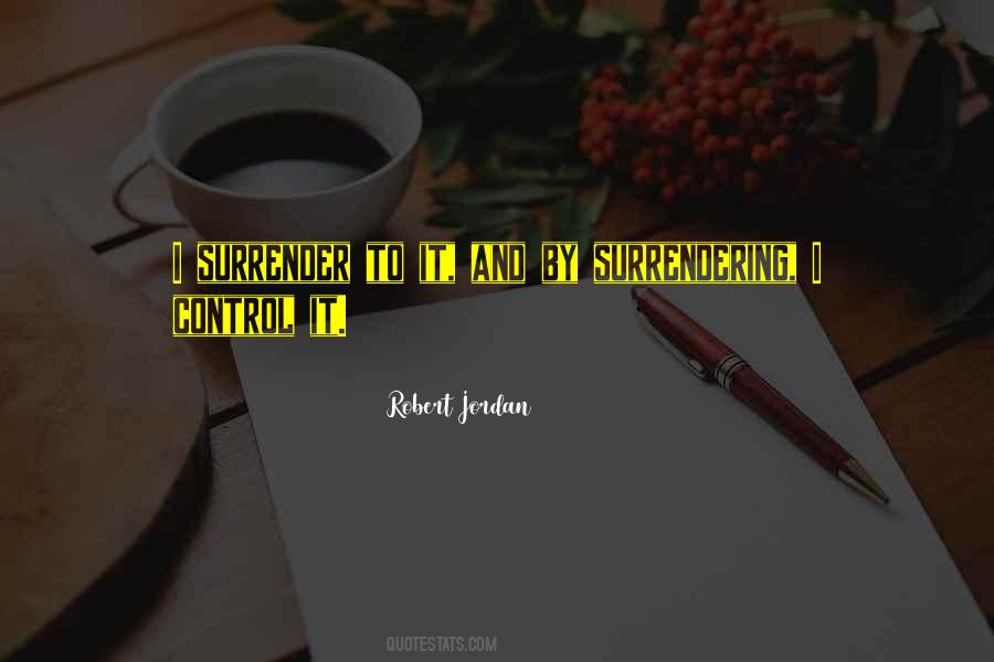 Quotes About Surrendering #200185