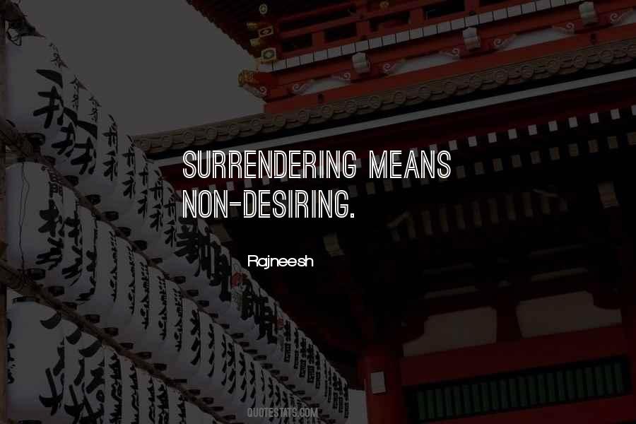 Quotes About Surrendering #539694