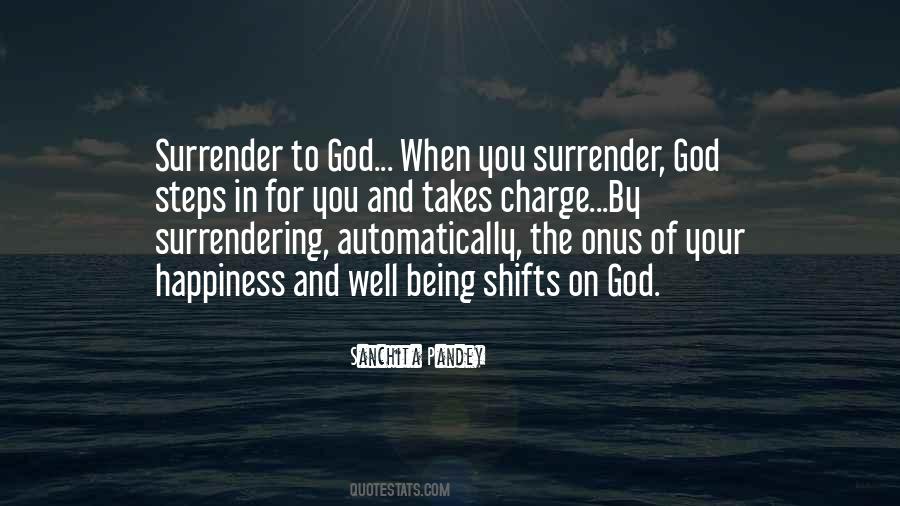 Quotes About Surrendering #551322