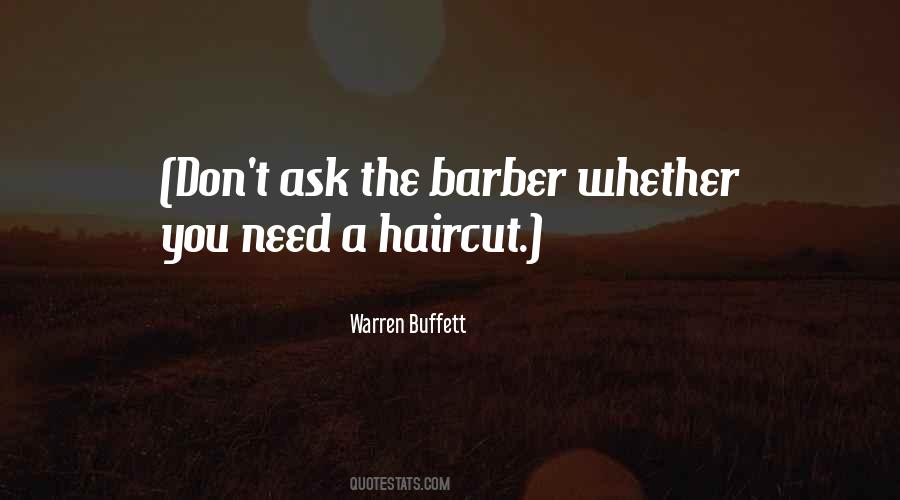 A Haircut Quotes #861160