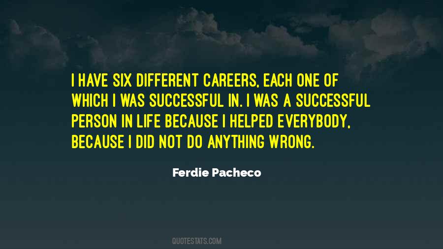 Quotes About Successful Careers #337356