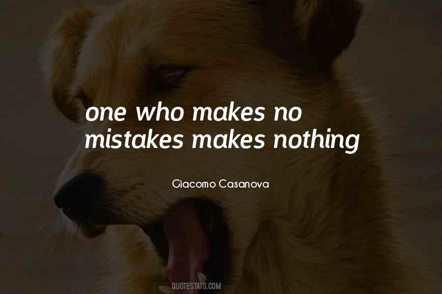 No Mistakes Quotes #1673409