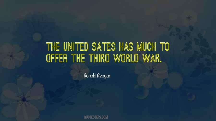 Quotes About Third World War #211846