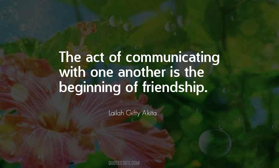 Quotes About Communicating Well #95266