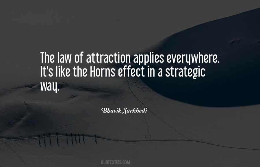Quotes About Law Of Attraction #1082139