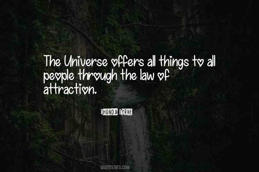 Quotes About Law Of Attraction #1167865