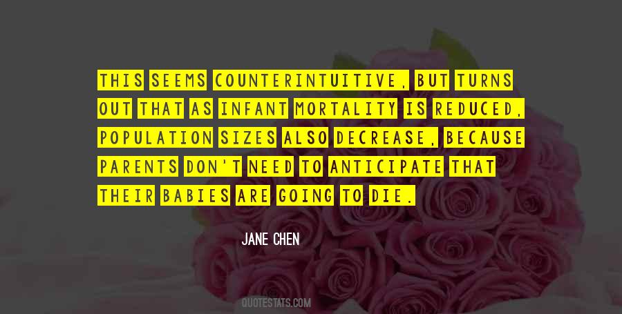 Quotes About Infant Mortality #400579