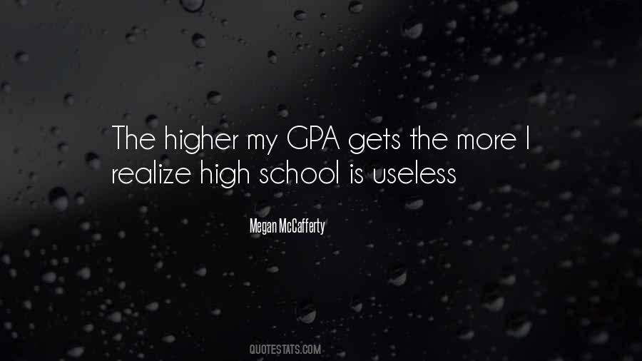 Quotes About Gpa #1415761