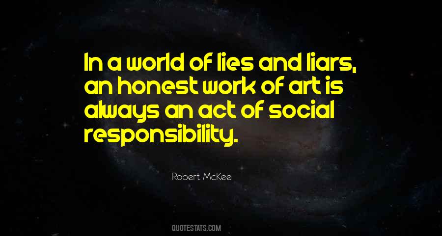 Quotes About Honest Work #1687278