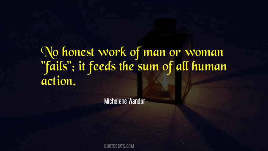 Quotes About Honest Work #199838