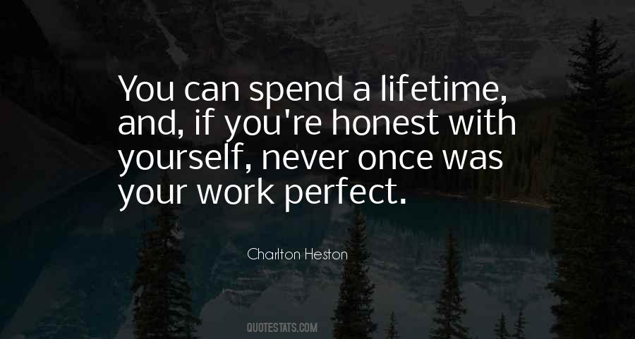 Quotes About Honest Work #379839