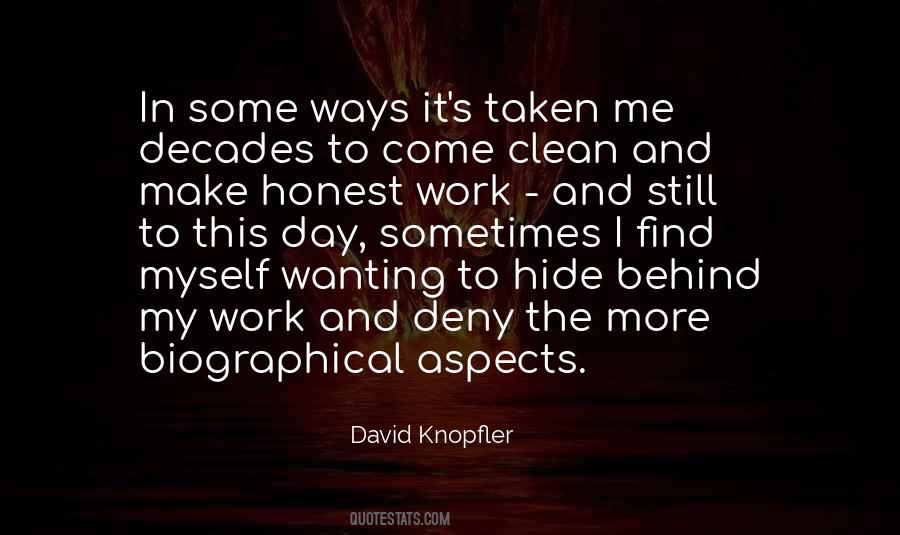 Quotes About Honest Work #724915