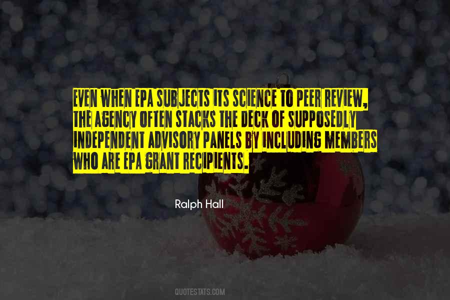 Quotes About Peer Review #1828349