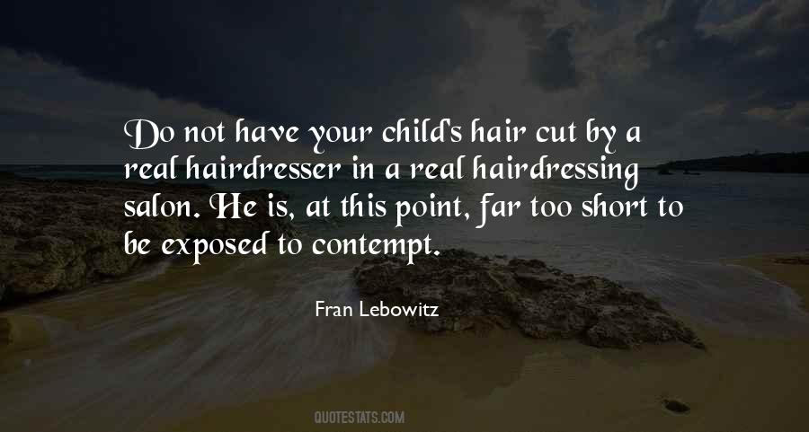 Hair Cut Quotes #1121556