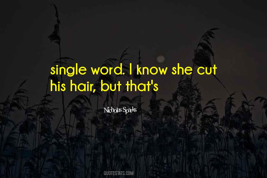 Hair Cut Quotes #619063