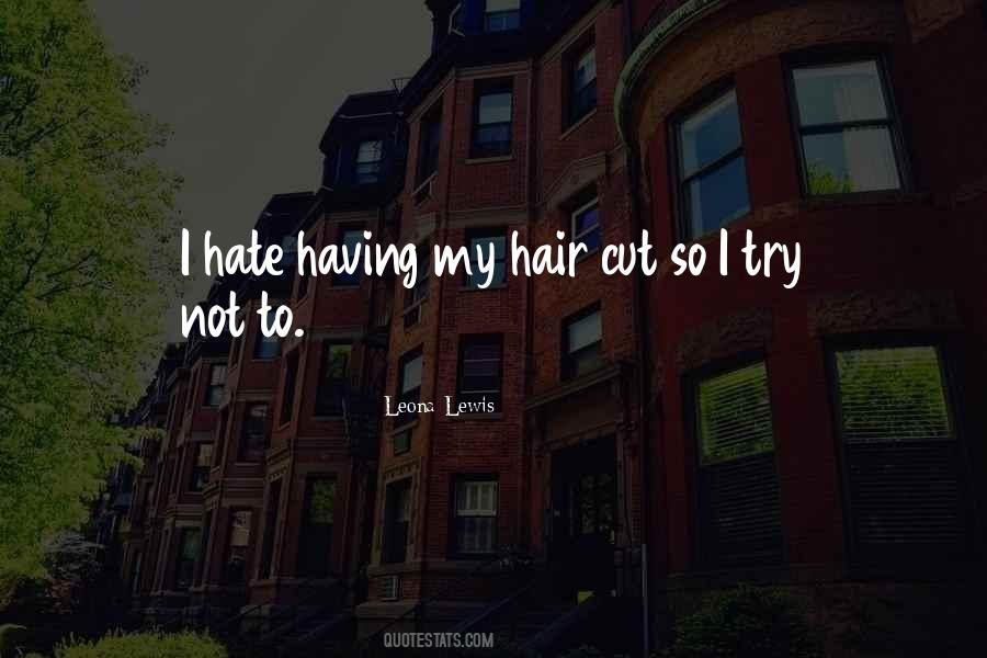 Hair Cut Quotes #738664