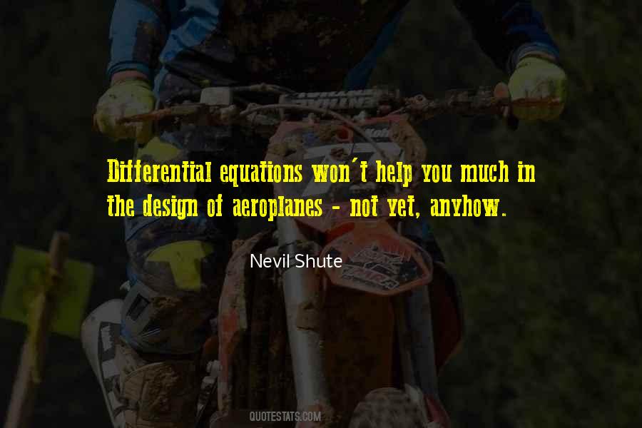 Quotes About Differential Equations #250170