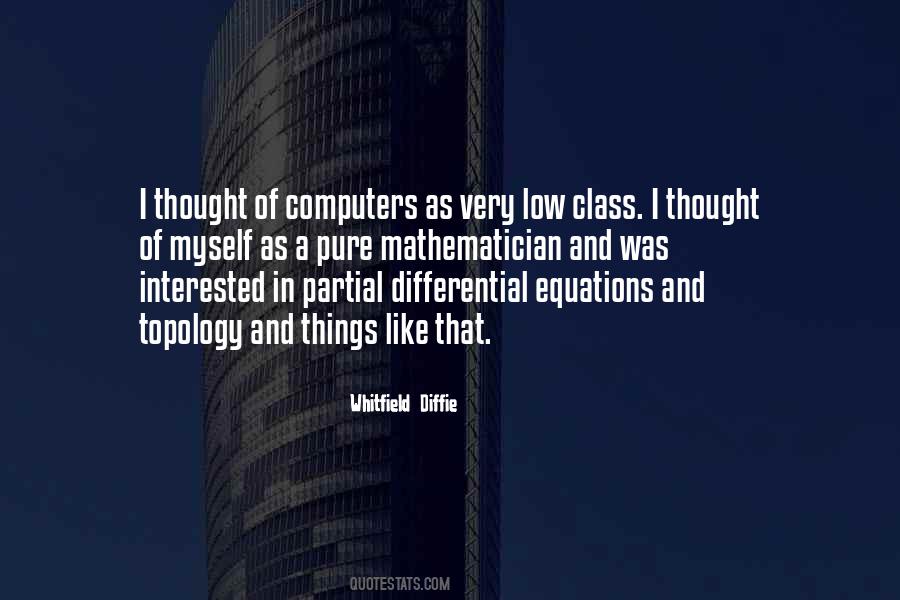 Quotes About Differential Equations #539087