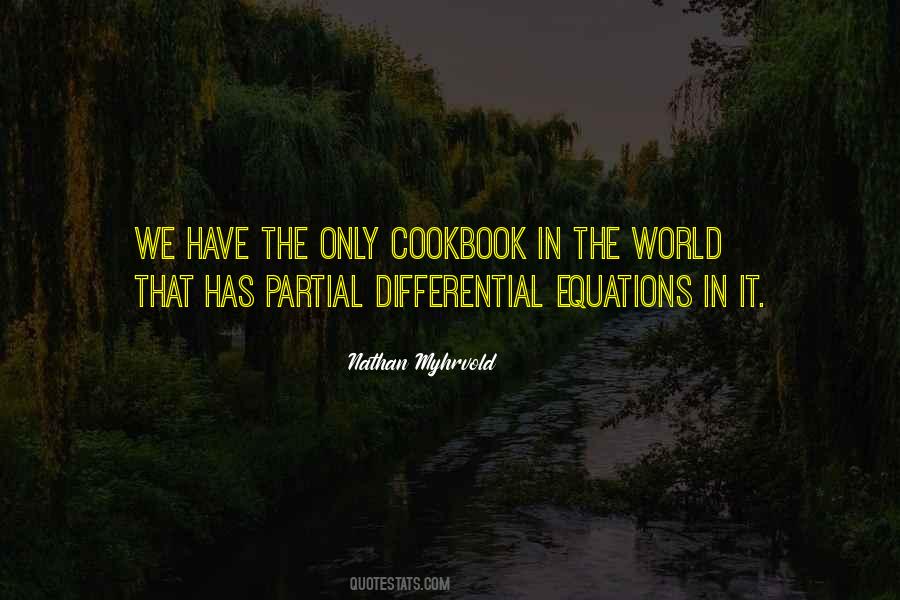 Quotes About Differential Equations #636728