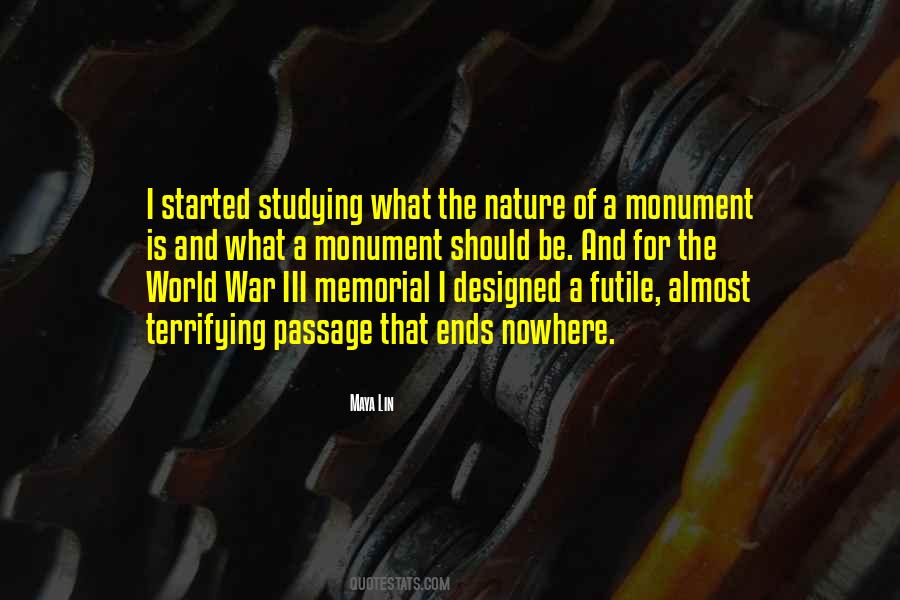 War Nature Quotes #225779