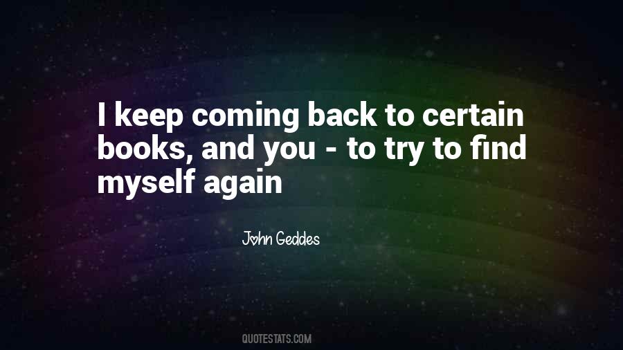 Quotes About The Past Coming Back #1711652