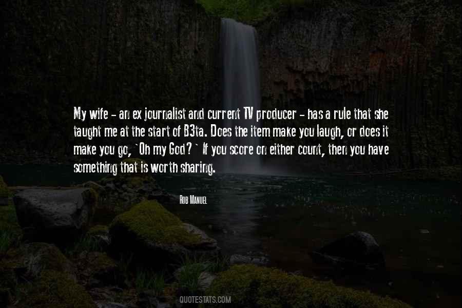 Tv Producer Quotes #160696