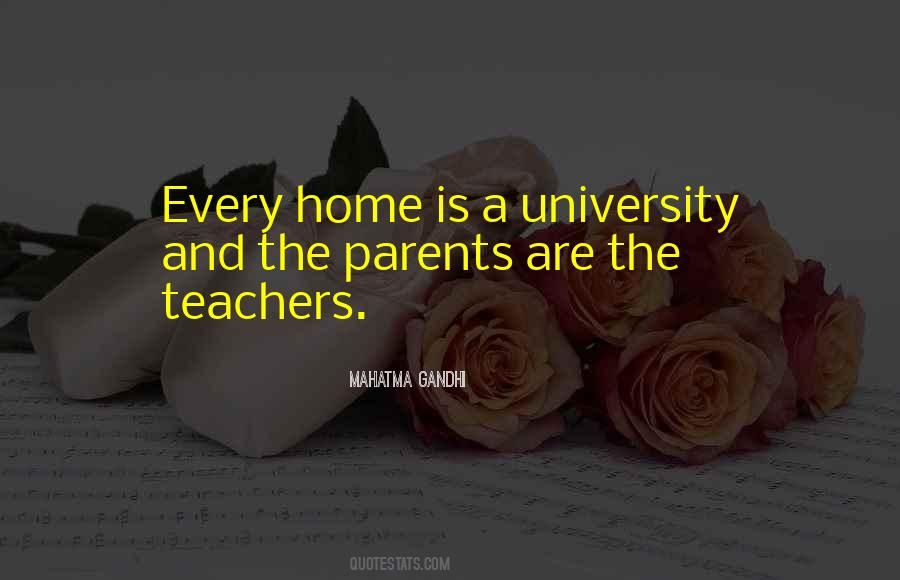 Quotes About Teachers And Parents #262702