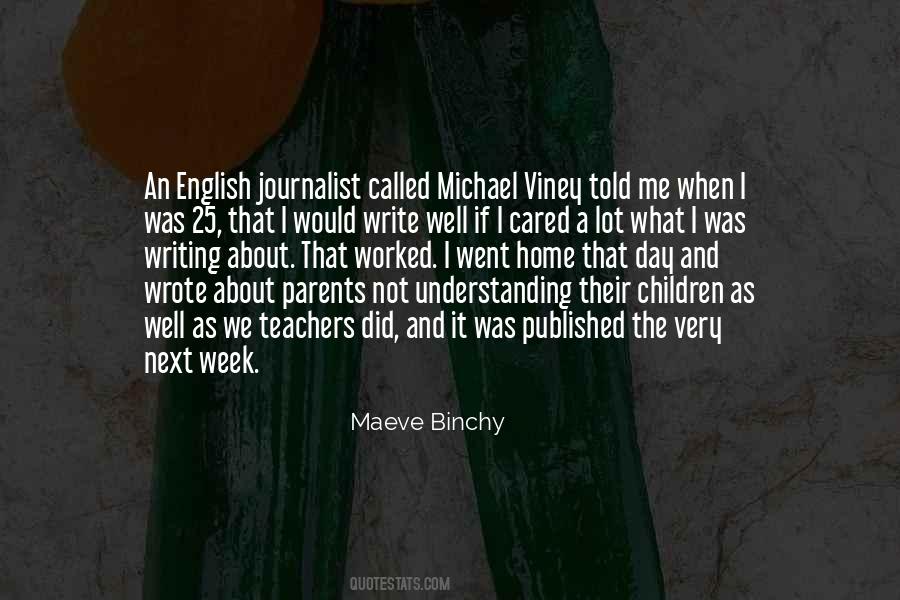 Quotes About Teachers And Parents #709707