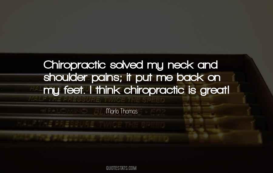Quotes About Chiropractic #670792