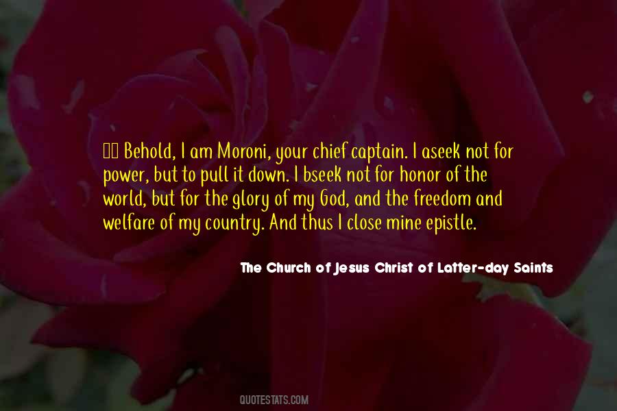 Quotes About Moroni #1374236