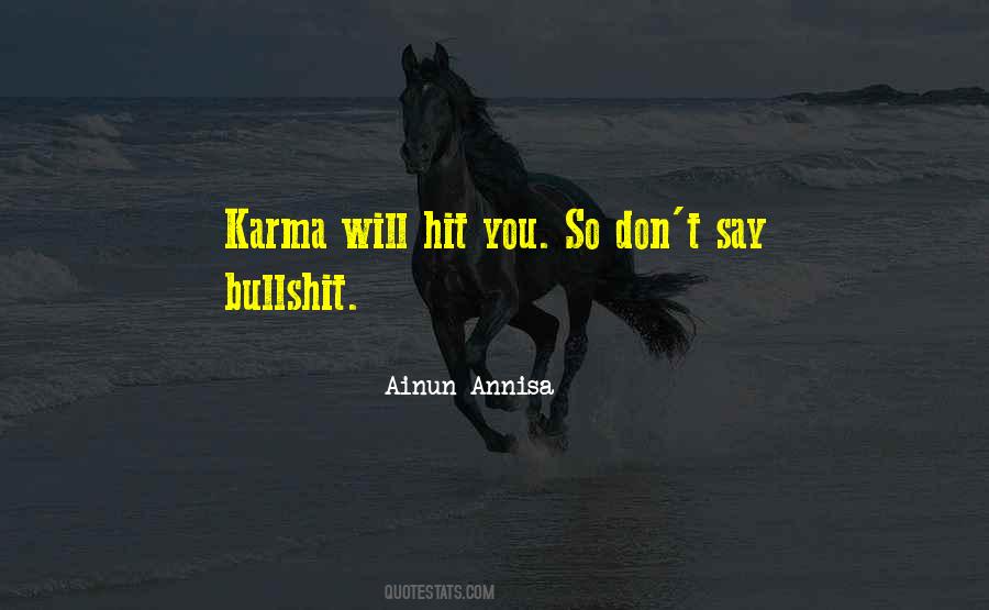 Quotes About Karma #1360282