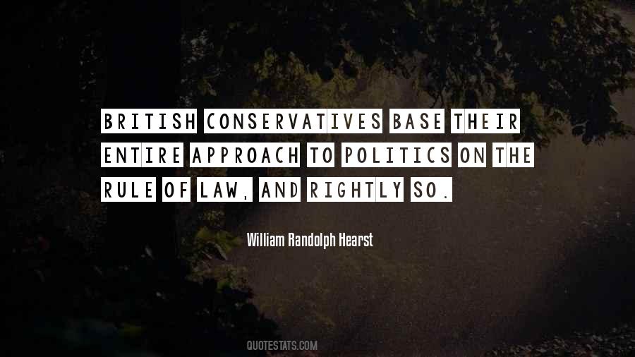 Politics Rule Of Law Quotes #1025653