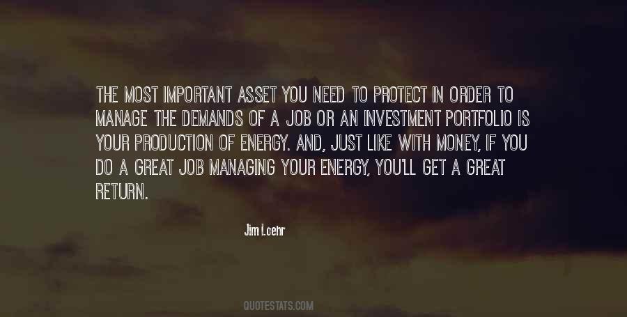 Great Asset Quotes #205874